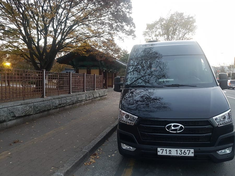 Foreign Buyer Tour of Gyeongju — Mercedes-Benz Sprinter