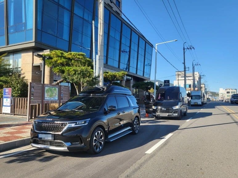 2022 Asia Mountain Bike Championships in Suncheon — Official Event Transportation Vehicle Operation