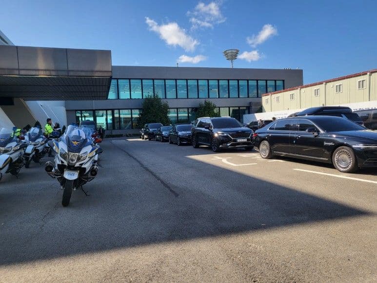 Indonesian Delegation and Foreign Ministers' Visit to Busan — VIP Protocol Vehicle Fleet Operation