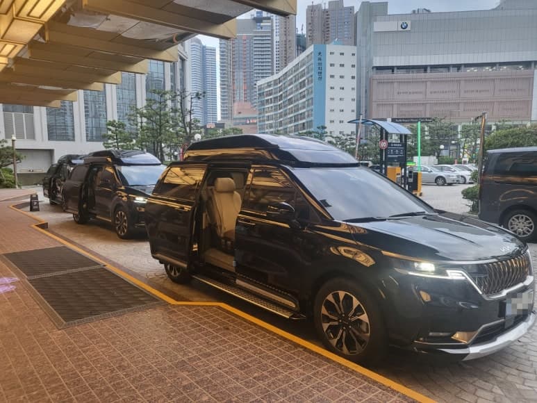 VIP Protocol Service at Gimhae International Airport and Busan Station — New G90 RS4 Operations